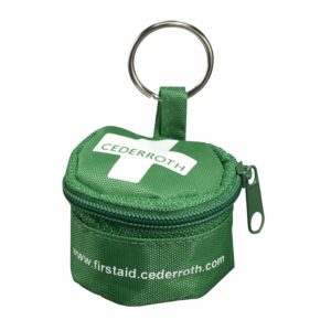 Cederroth beademingsmasker sleutelhanger formaat