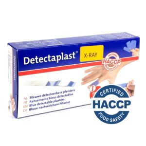 50 stuks Detecteerbare pleisters PU 50 x 72 mm HACCP Waterbestendig X-Ray