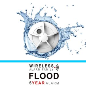 Cavius Watermelder koppelbaar 5 jaar batterij (vervangbaar)