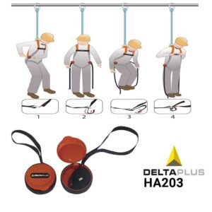 Valbescherming Harnas Anti-Compressie set HA203