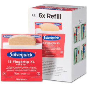 Salvequick 6454 navulling pleisters 6-pack Vlinder