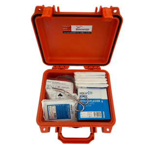 Waterdichte verbandkoffer Gevuld