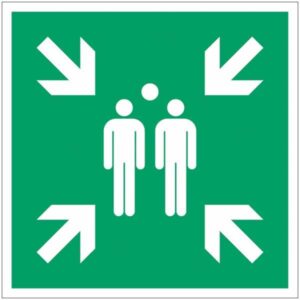 Verzamelpunt ALU Pictogram (ISO-7010)