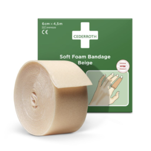 Cederroth Soft Foam Bandage 6cm x 4,5m Beige