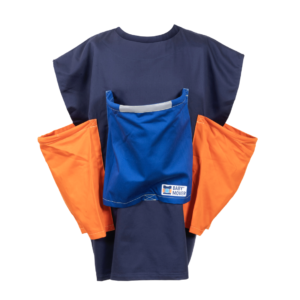 Evacuatie schort 3 baby's