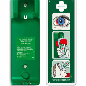 Wandhouder voor Cederroth oogdouche 500ml